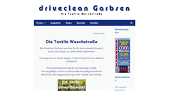 Desktop Screenshot of driveclean-garbsen.de